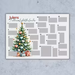Scratch-off  Julekalender - Takknemlighetskalender