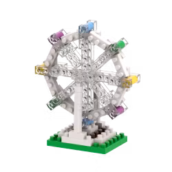 Brixies - Gratulasjonskort med Byggefigur - Pariserhjul