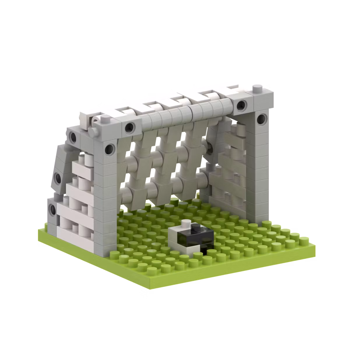 Brixies - Gratulasjonskort med Byggefigur - Fotball