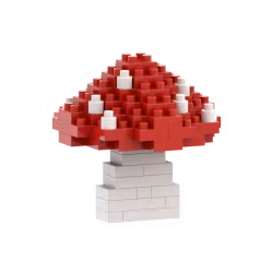 Brixies - Gratulasjonskort med Byggefigur - Lykkesopp