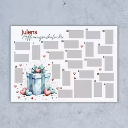 Scratch-off  Julekalender - Affirmasjonskalender