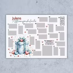 Scratch-off  Julekalender - Affirmasjonskalender