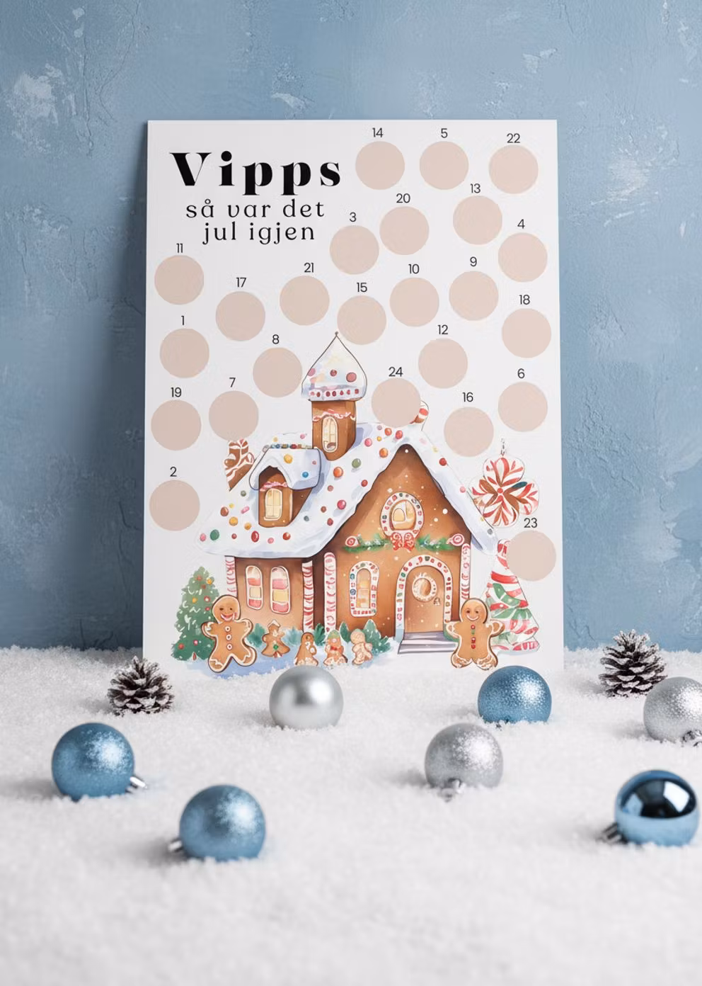 Vipps - Scratch-off Julekalender