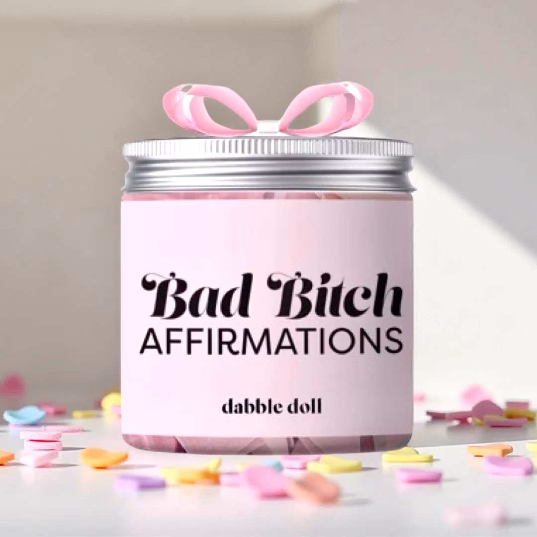 Bad Bitch Affirmation Jar ✨