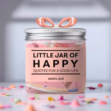 Little Jar of Happy Quotes for a good life✨