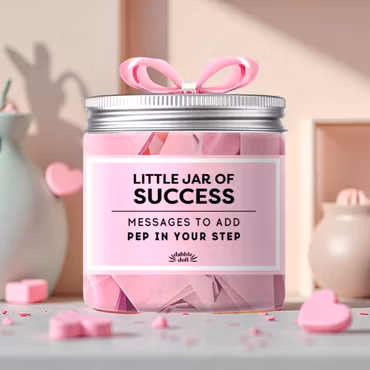 Little jar of Success - Messages to add pep in your step