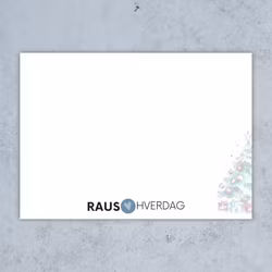 Skrap og vinn - Julekort