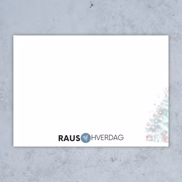 Skrap og vinn - Julekort