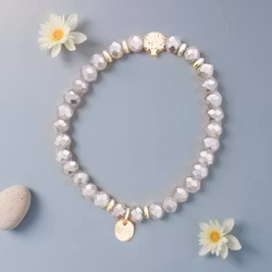 Sonata Jewellery Armbånd - Taupe