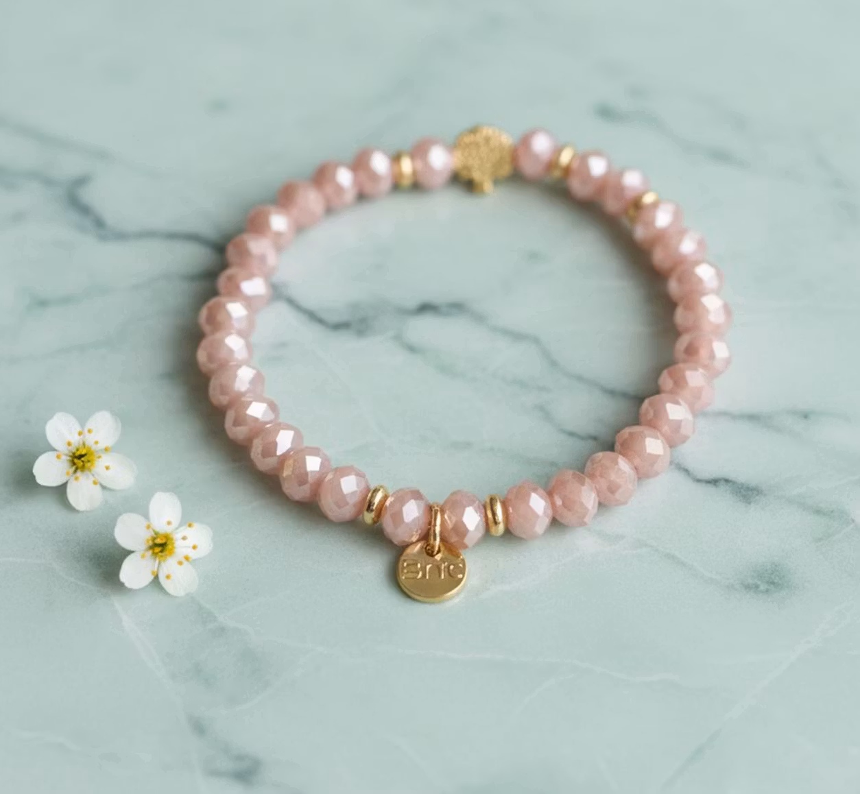 Sonata Jewellery Armbånd - Pale Pink