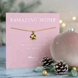 Lucky Feather - I'm lucky you are my mum necklace