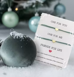 Parsley & Pepper - Friends for Life Bracelet - Mint Heart