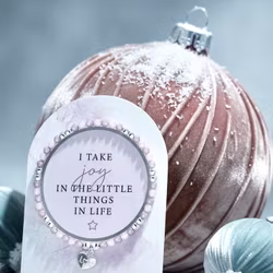 Life Charms - Affirmation Bracelet - "Joy in the little things in life"