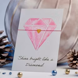 By Vivi: Bracelet Card - Diamond