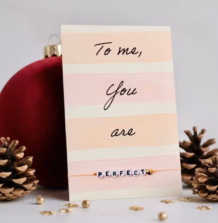 By Vivi: Bracelet Card - To me you are Perfect
