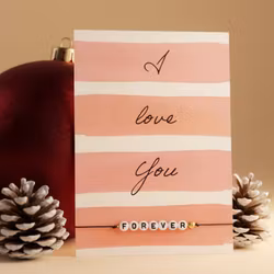 By Vivi: Bracelet Card - I Love You Forever