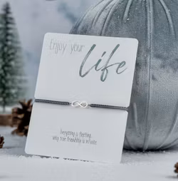 Crystals HCA Jewellery -  Enjoy Bracelet - Infinity Grey