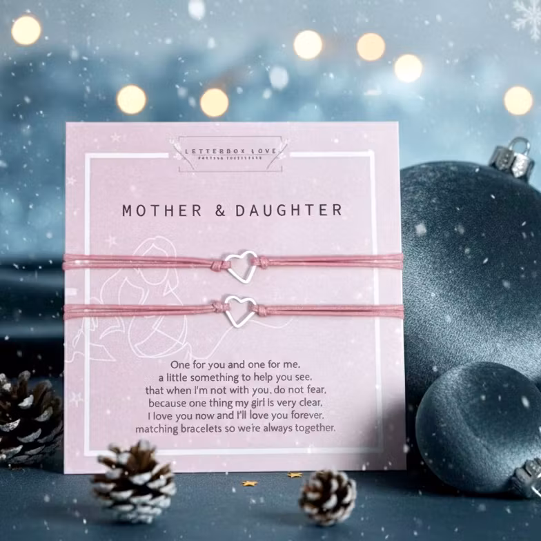 Letterbox Love - Mother & Daughter Wish Bracelet