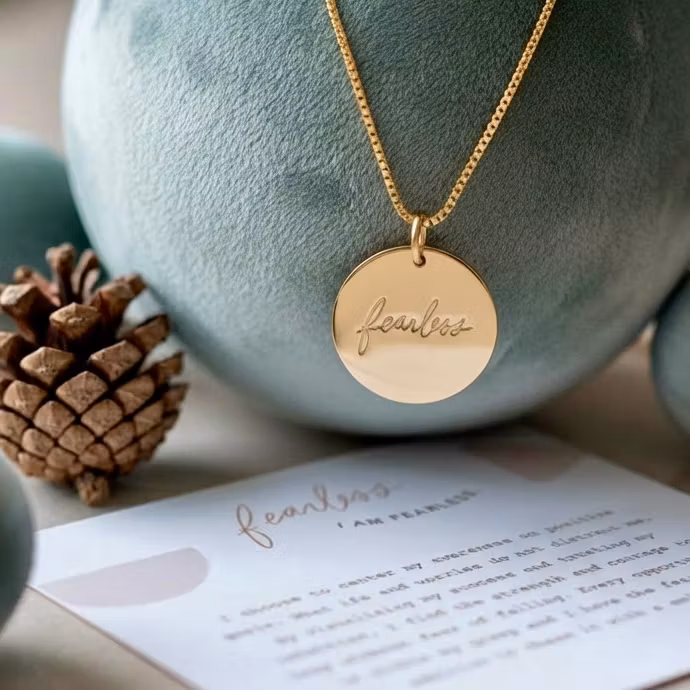 Everly Made - Fearless Gullkjede