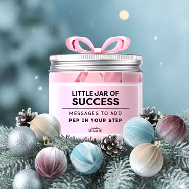 Little jar of Success - Messages to add pep in your step