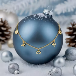 ZÓLDI jewels - Up in the Sky  Gold Necklace