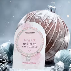 Life Charms - Affirmation Bracelet - I enjoy Life