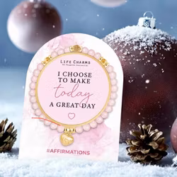 Life Charms - Affirmation Bracelet - A Great day