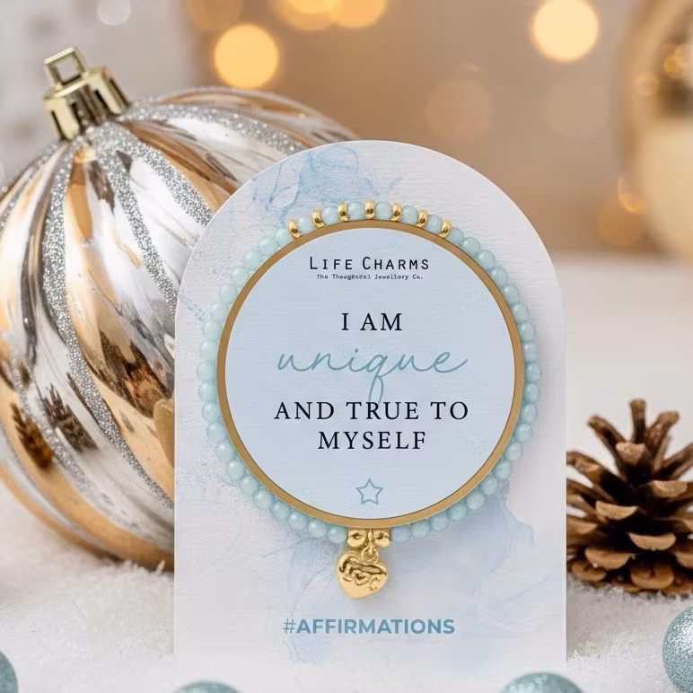 Life Charms - Affirmation Bracelet - I am unique