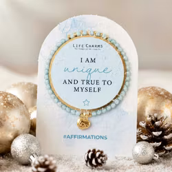 Life Charms - Affirmation Bracelet - I am unique