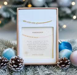 Everly Made - FRIENDSHIP  armbånd i Gull