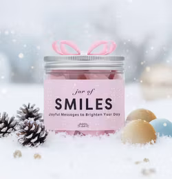 Jar of Smiles - Joyful messages to brighten your day