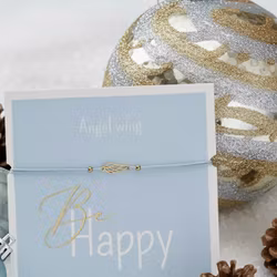 Crystals HCA Jewellery -  "Be Happy Bracelet" -  Angel Wing