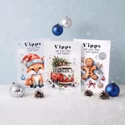 3pk Vipps Julekort