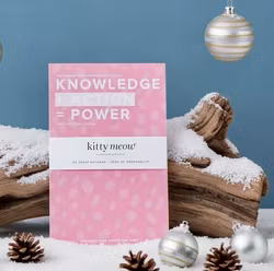Kitty Meow Boutique- "Knowledge + Action = Power"  - Notepad