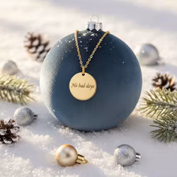 Soneto Jewelry Gullkede "No bad days"