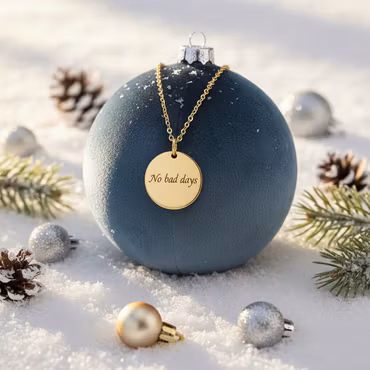 Soneto Jewelry Gullkede "No bad days"