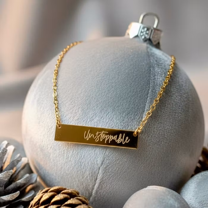 Zen & Zuri Gullkjede - "Unstoppable"