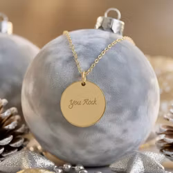 Soneto Jewelry Gullkede "You Rock"