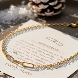 Everly Made - Gullarmbånd - FRIENDS 3