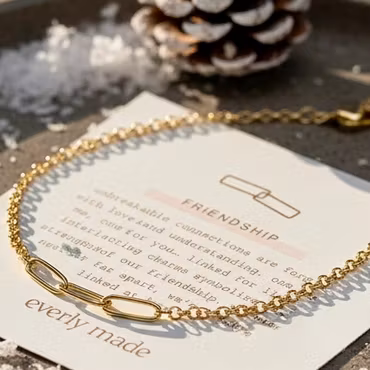 Everly Made - Gullarmbånd - FRIENDS 3