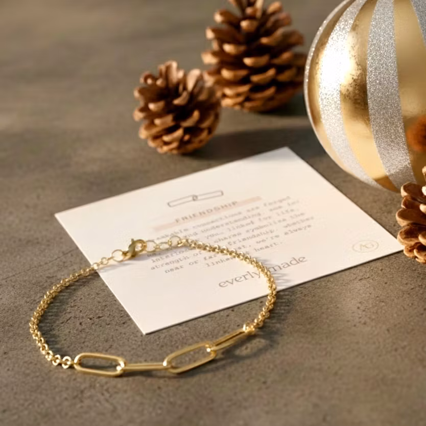 Everly Made - Gullarmbånd - FRIENDS  4