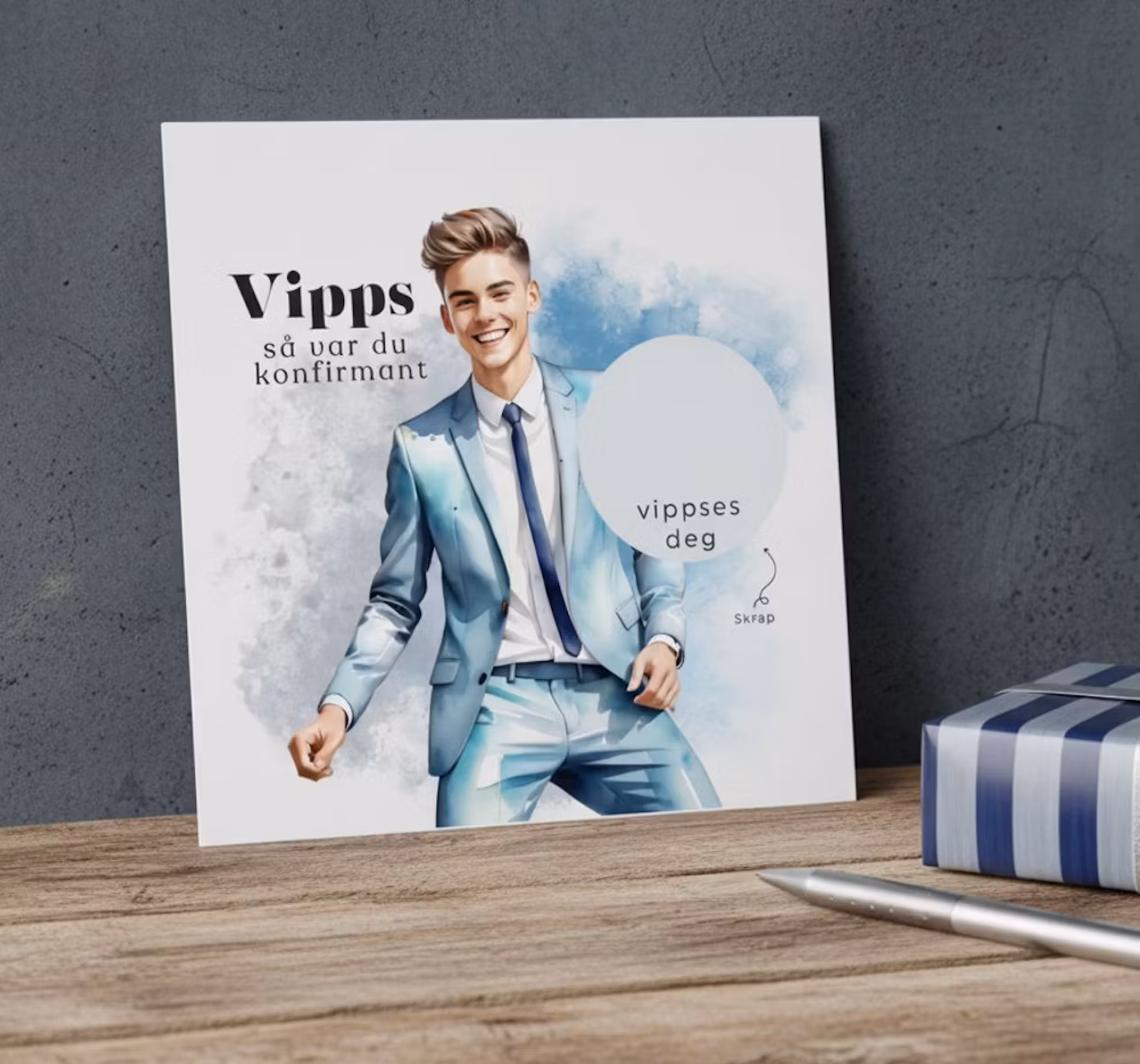 Vipps Konfirmasjonskort