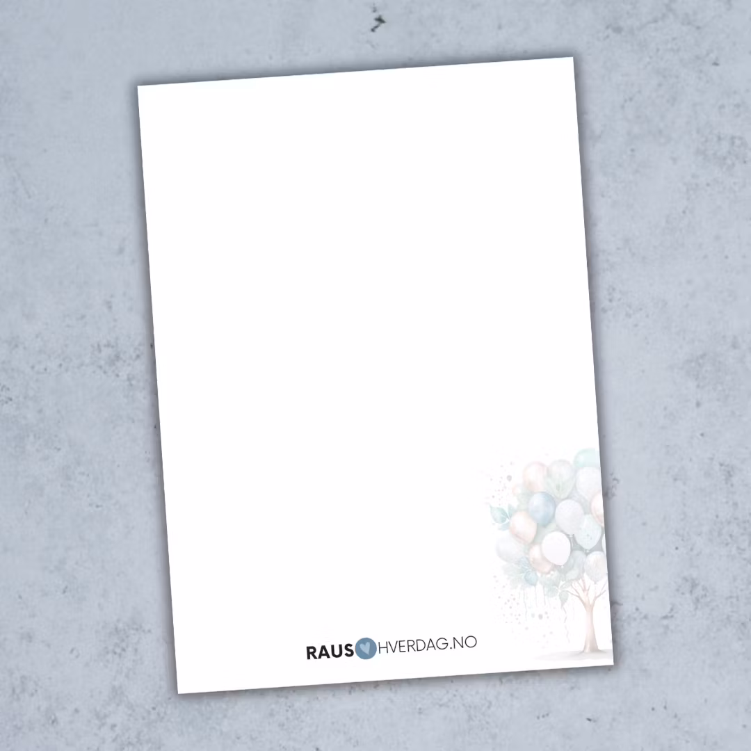 Vipps Bursdagskort - Ballongtre