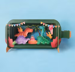 Alljoy Design -  Flaskepost  - Dinosaur