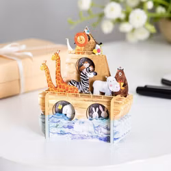 Alljoy Design -  Popup Kort - Sirkusvenner