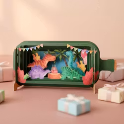 Alljoy Design -  Flaskepost  - Dinosaur