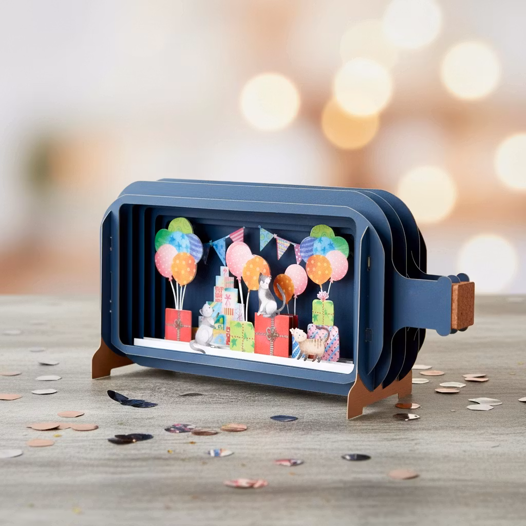 Alljoy Design -  Flaskepost  - Bursdag