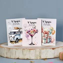 3pk Vipps Skrapekort - Bursdagsmix