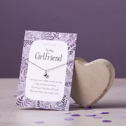 Manta Makes - Hjerte Sølvkjede - "Girlfriend"