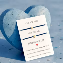 Parsley & Pepper - Friends for Life Bracelet - Blue Heart